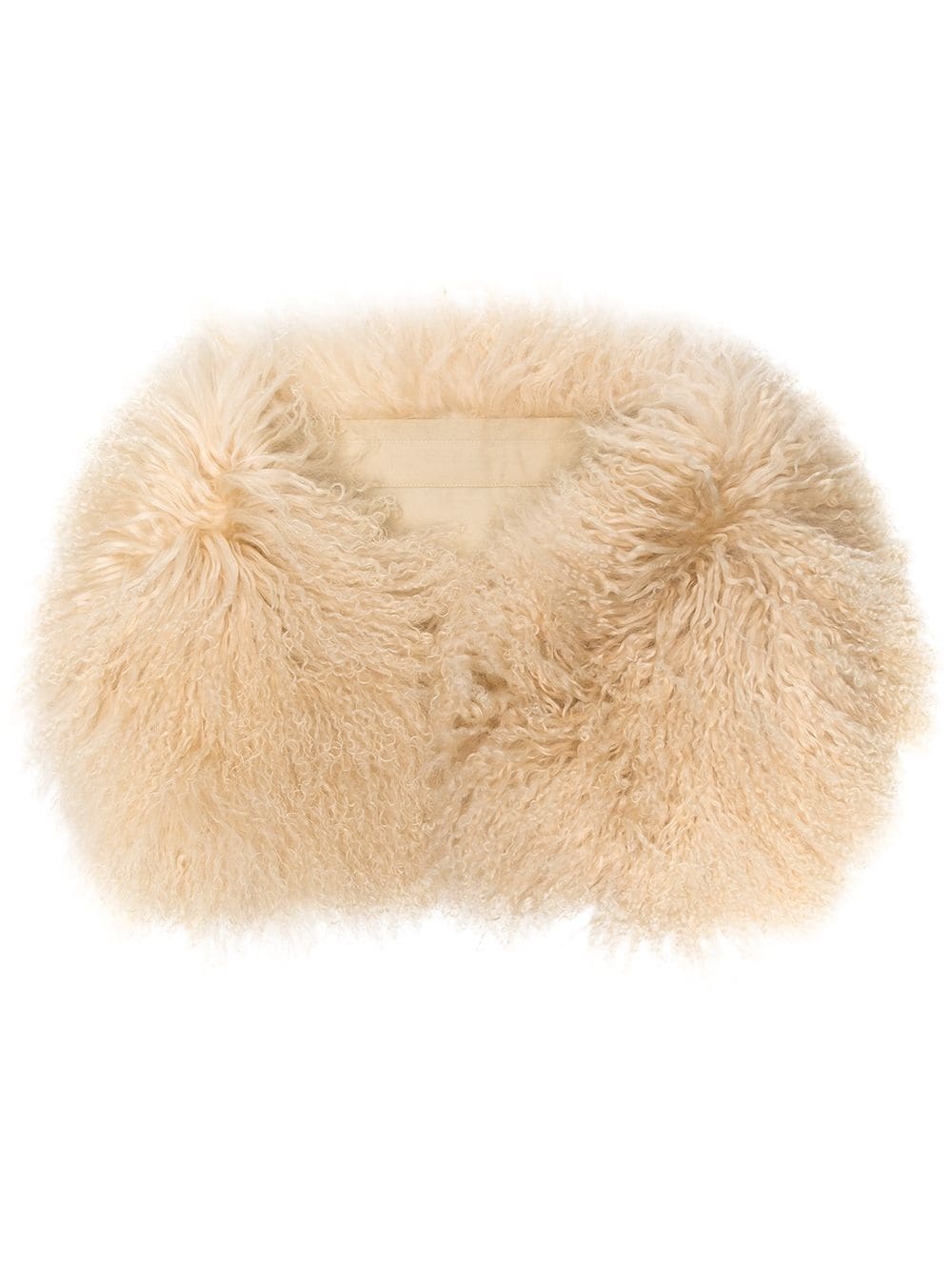 reversible shearling collar - 1