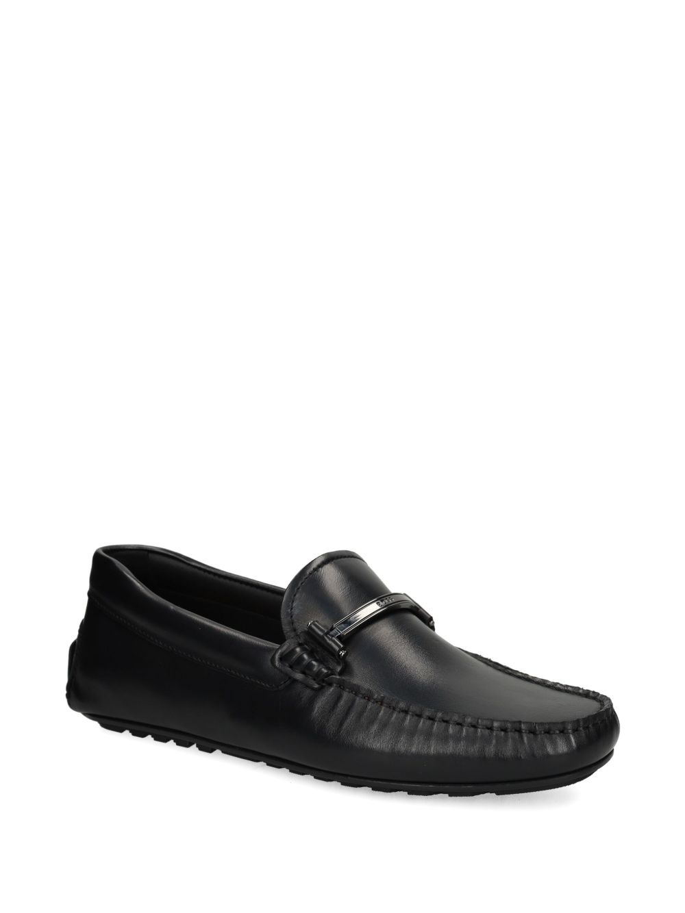 logo-bar loafers - 2