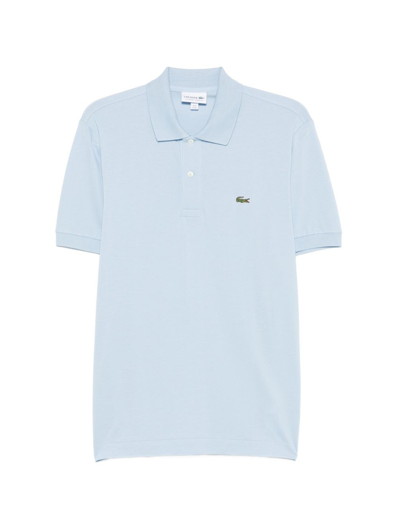 logo-patch piqué polo shirt 1