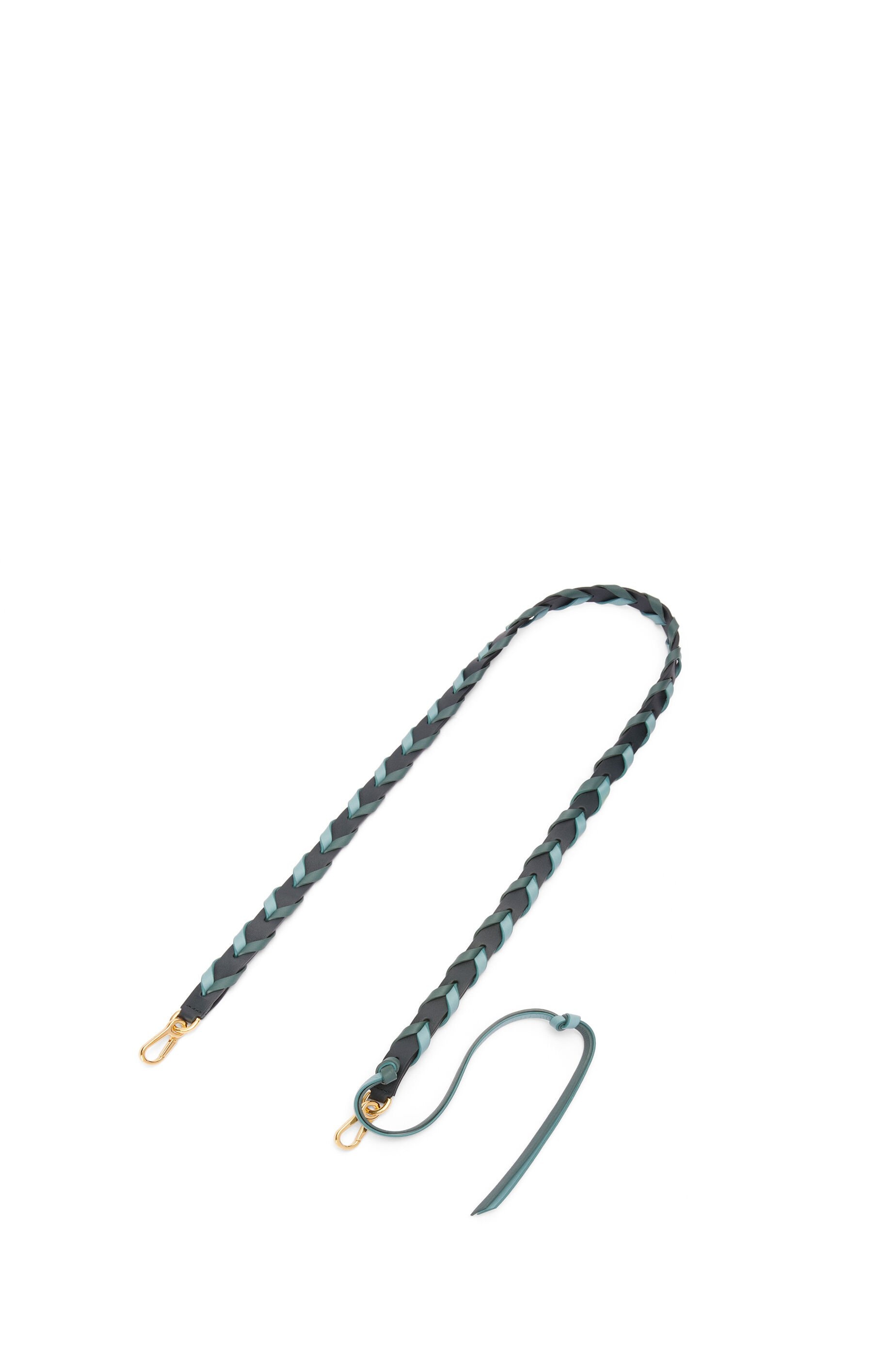 Thin braided strap in classic calfskin - 1