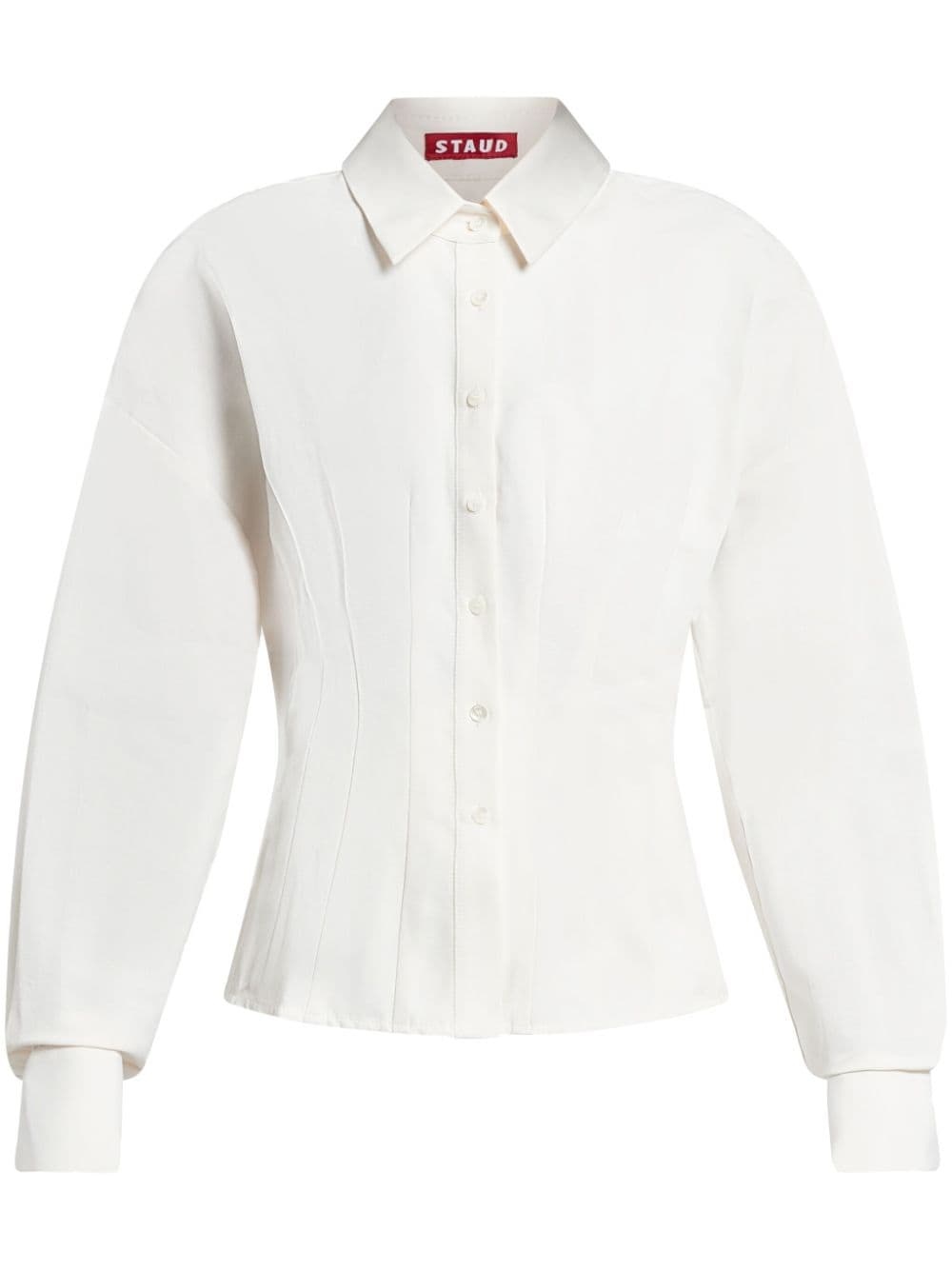 Ophelia pintuck-detail shirt - 1