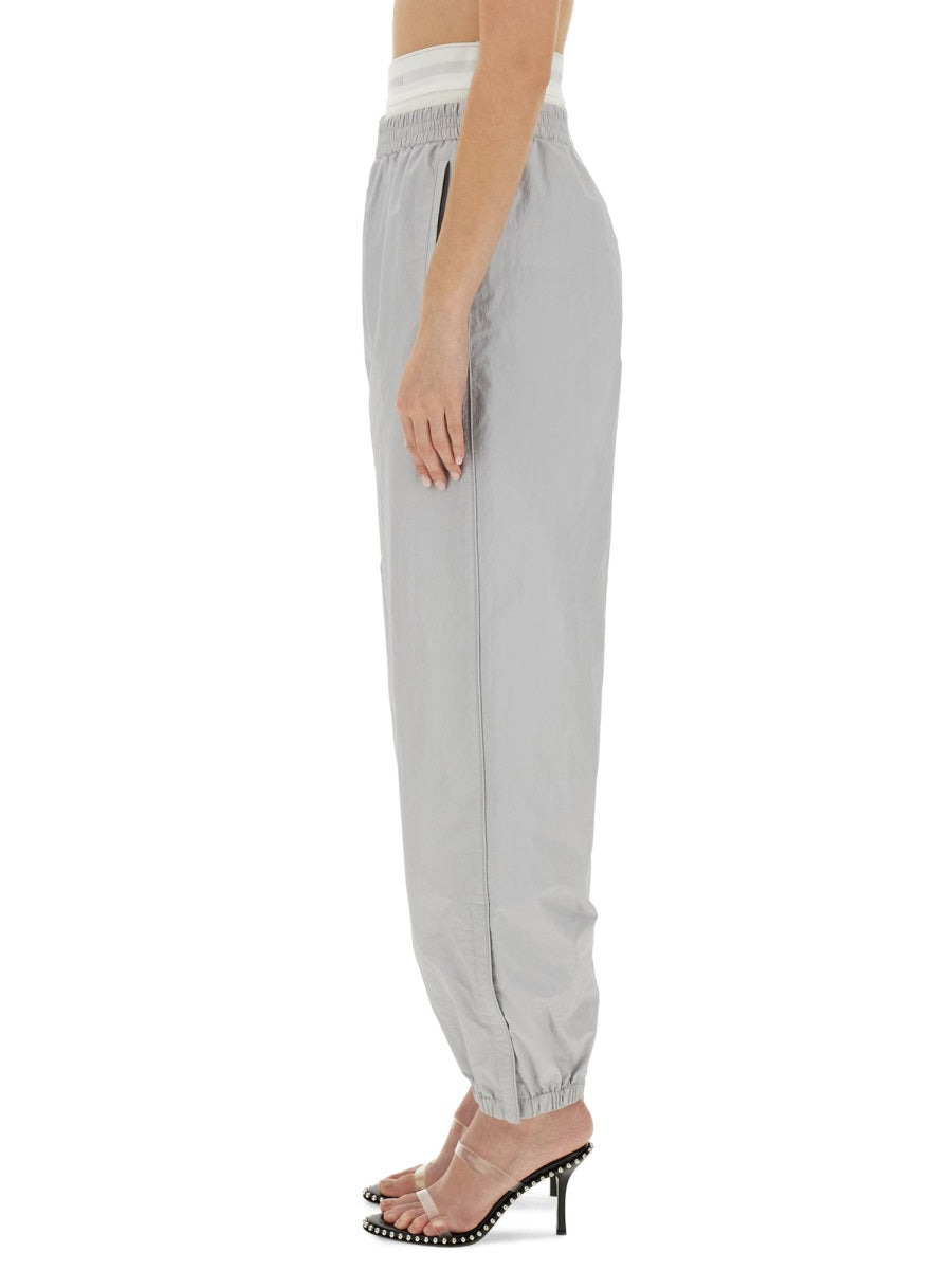 Alexander Wang Women Sports Pants With Integrated Underwear - 4