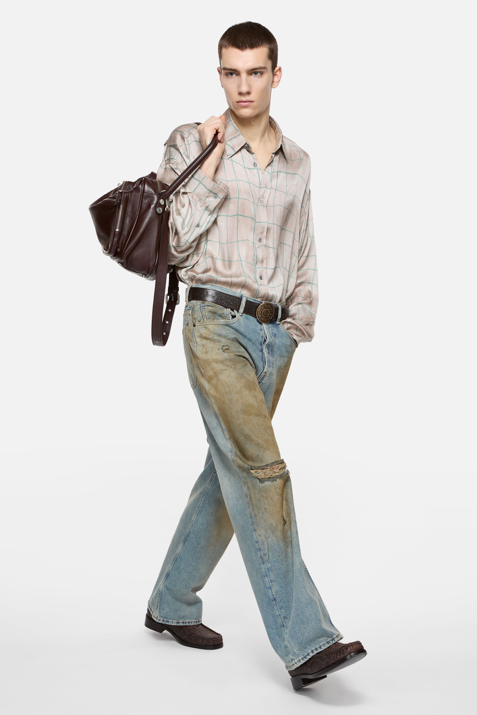 Loose fit jeans - 2021M - Mid Blue - 2