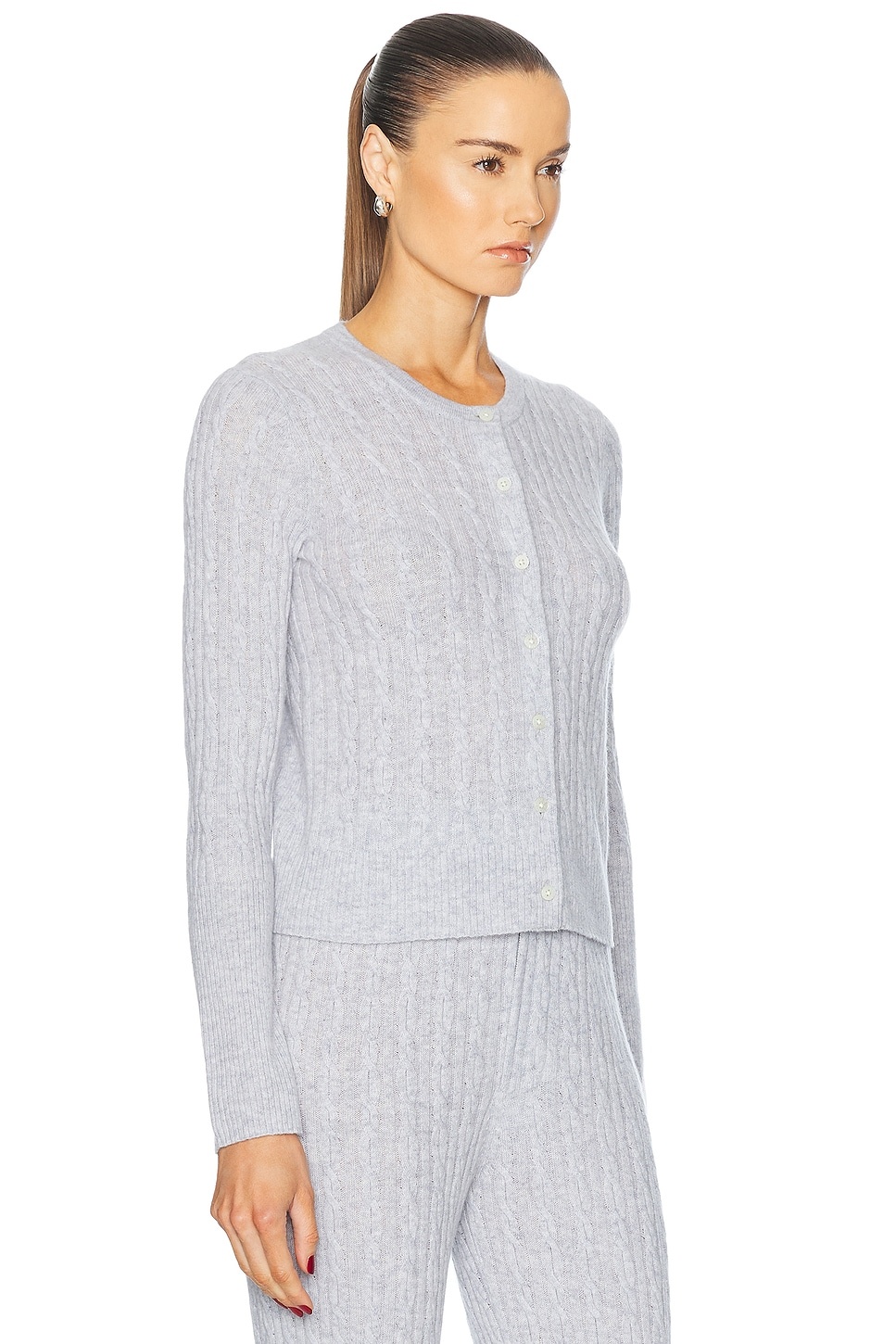 Jane Cable Cashmere Cardigan - 2