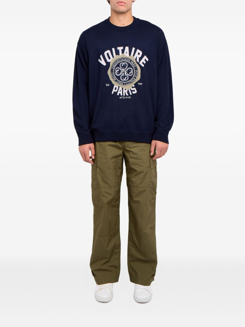 Zadig & Voltaire Blazon graphic sweater outlook