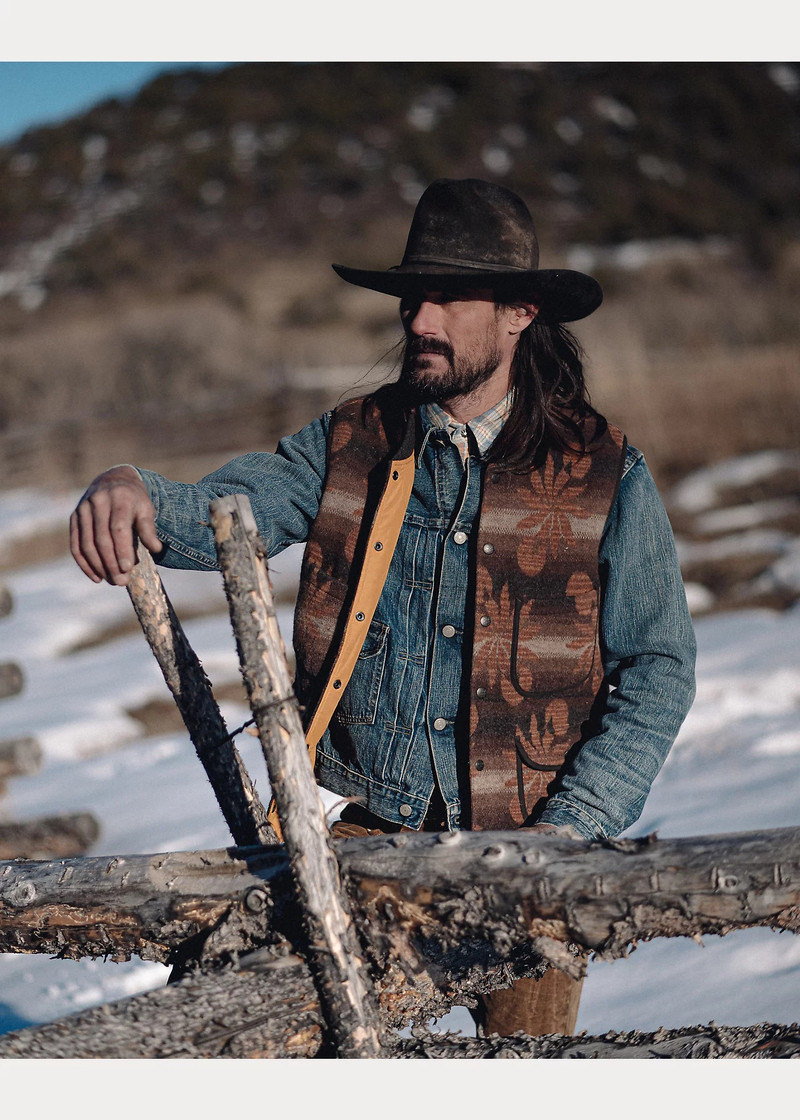 Wool-Cashmere Snap-Front Sweater Vest 6