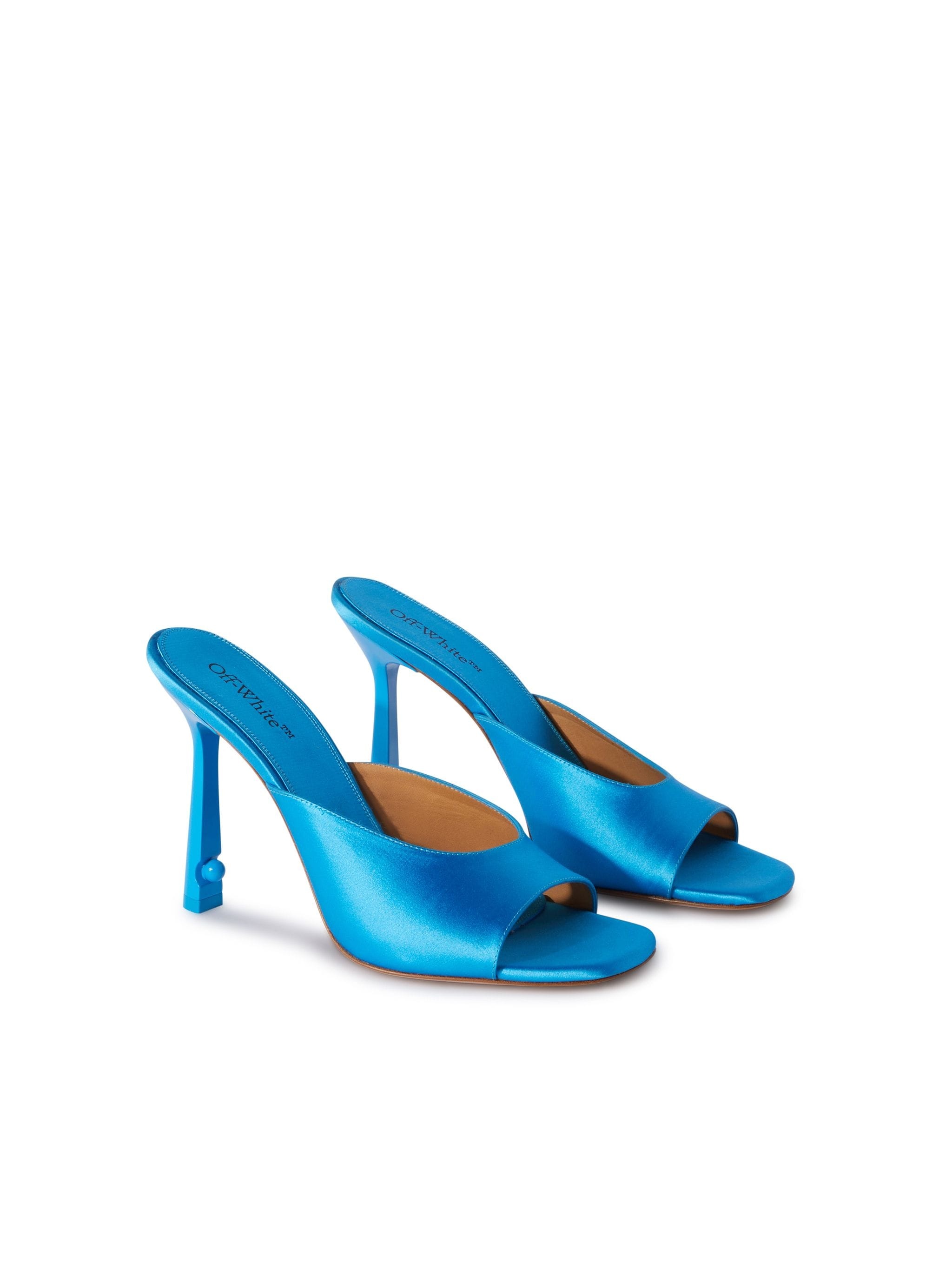 Pop Lollipop Satin High Mule - 2