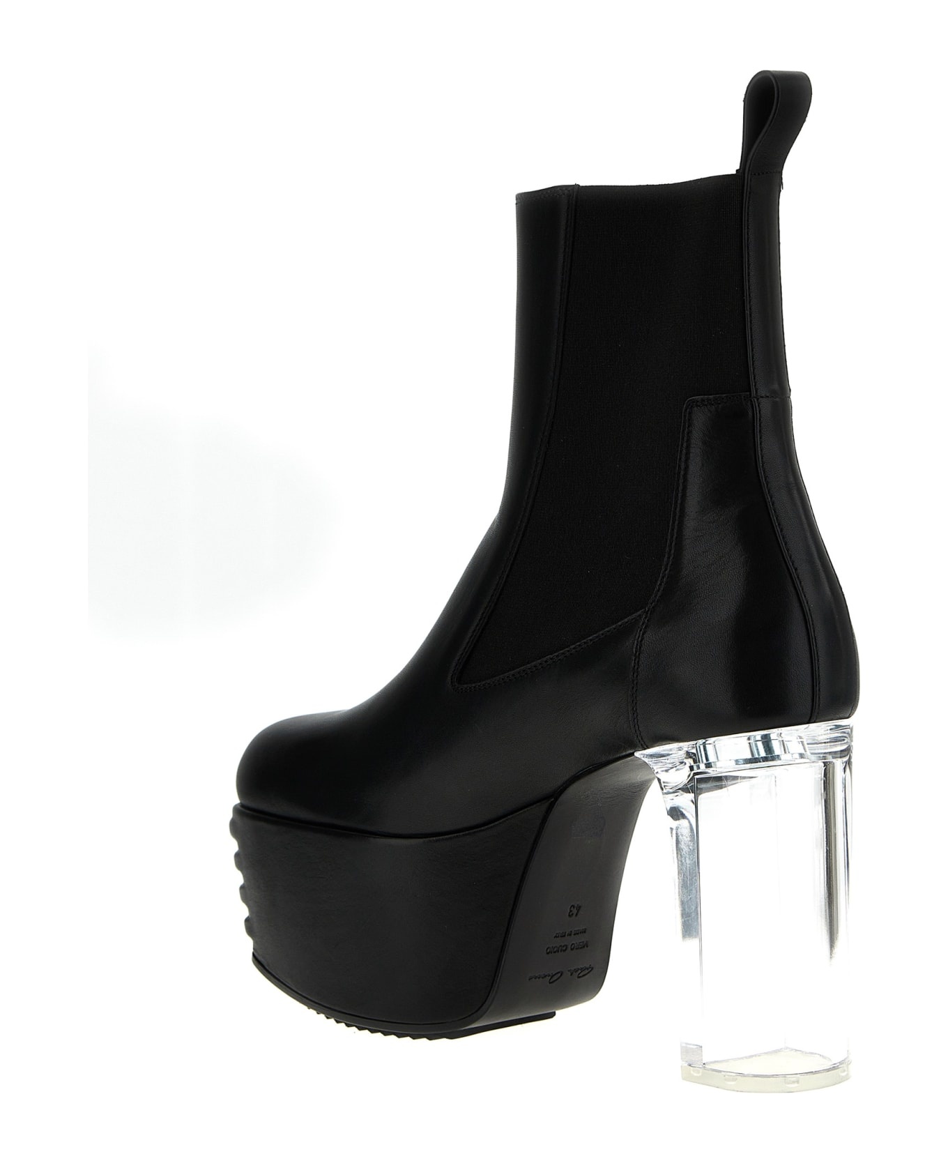 'minimal Grill Platforms' Ankle Boots - 3