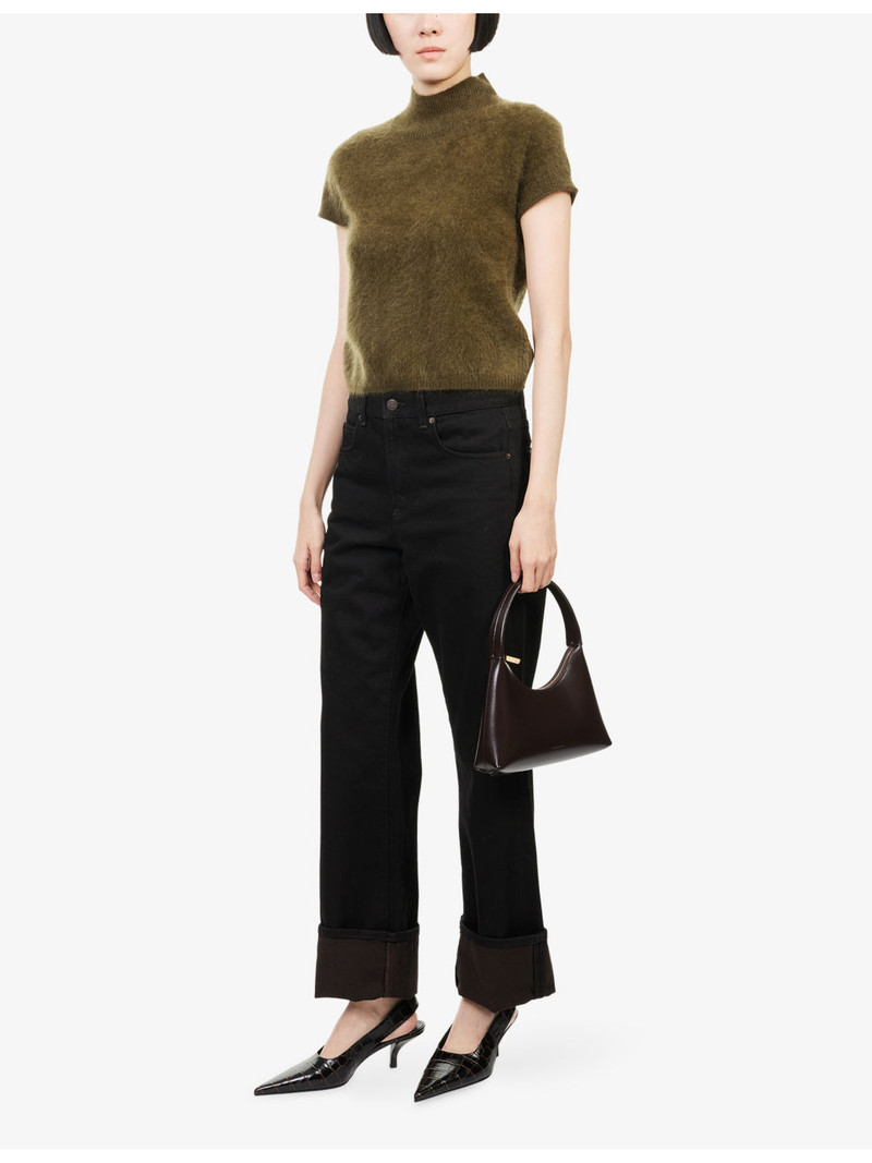 ME+EM Authentic Turn-Up Straight-Leg Denim Jeans outlook