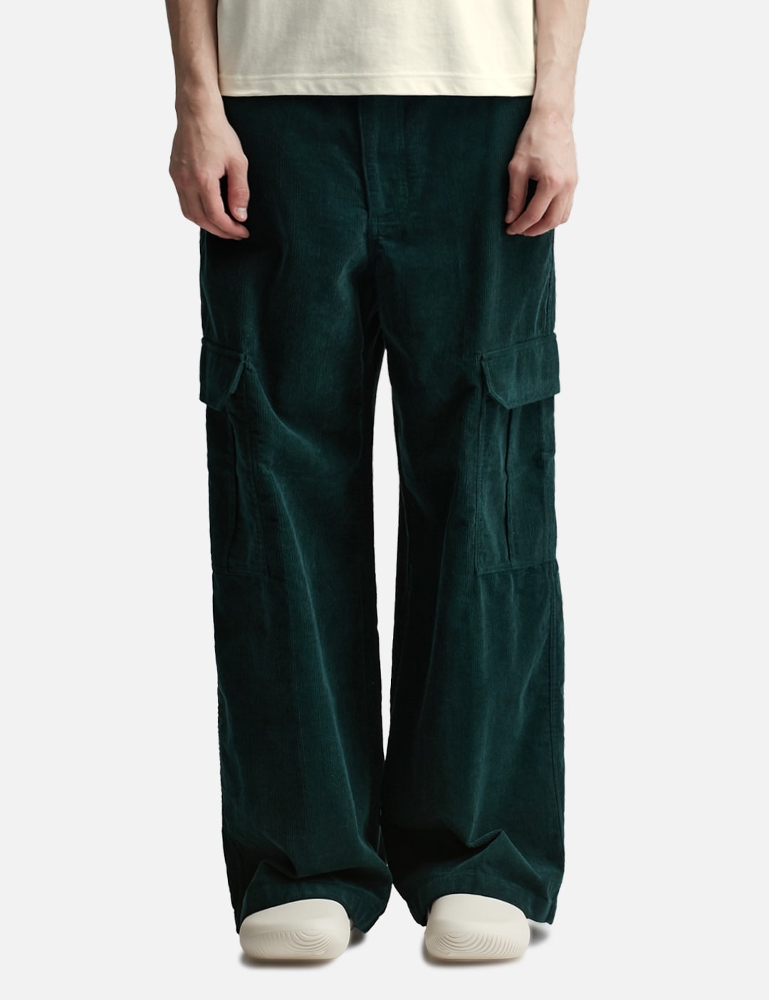 Acne Studios Corduroy Cargo Trousers アクネ Acne Studios - Corduroy trousers - Olive green
