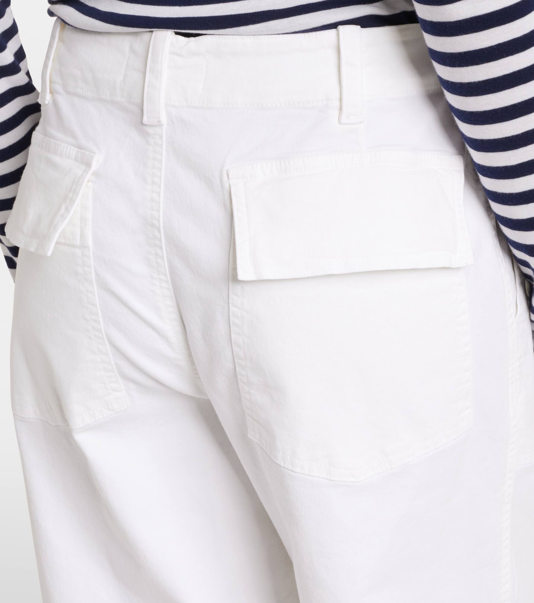 Leon cotton twill cargo pants - 6
