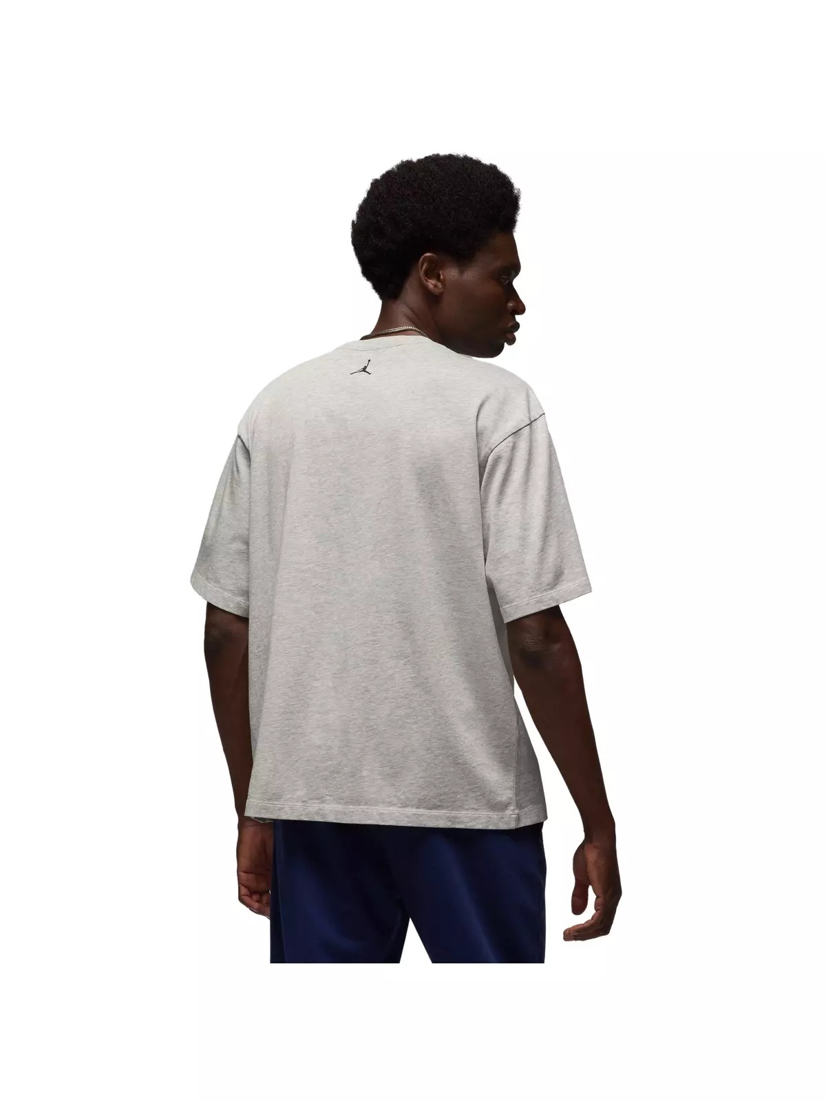 Men's Concert UNC Oversized Tee - Grey - 2