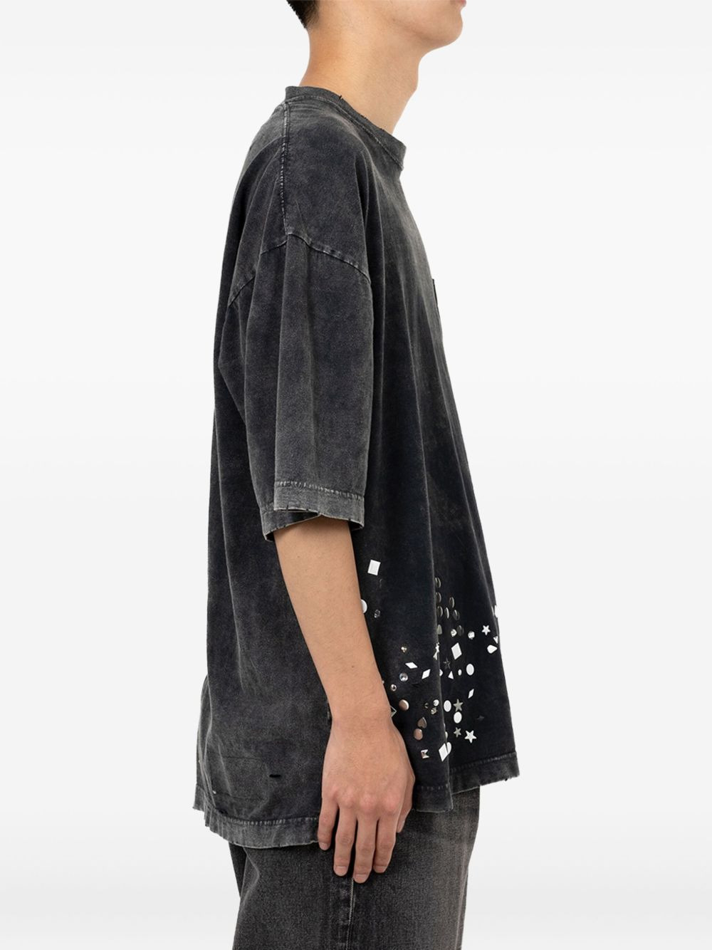 crystal-embellished pocket T-shirt - 4