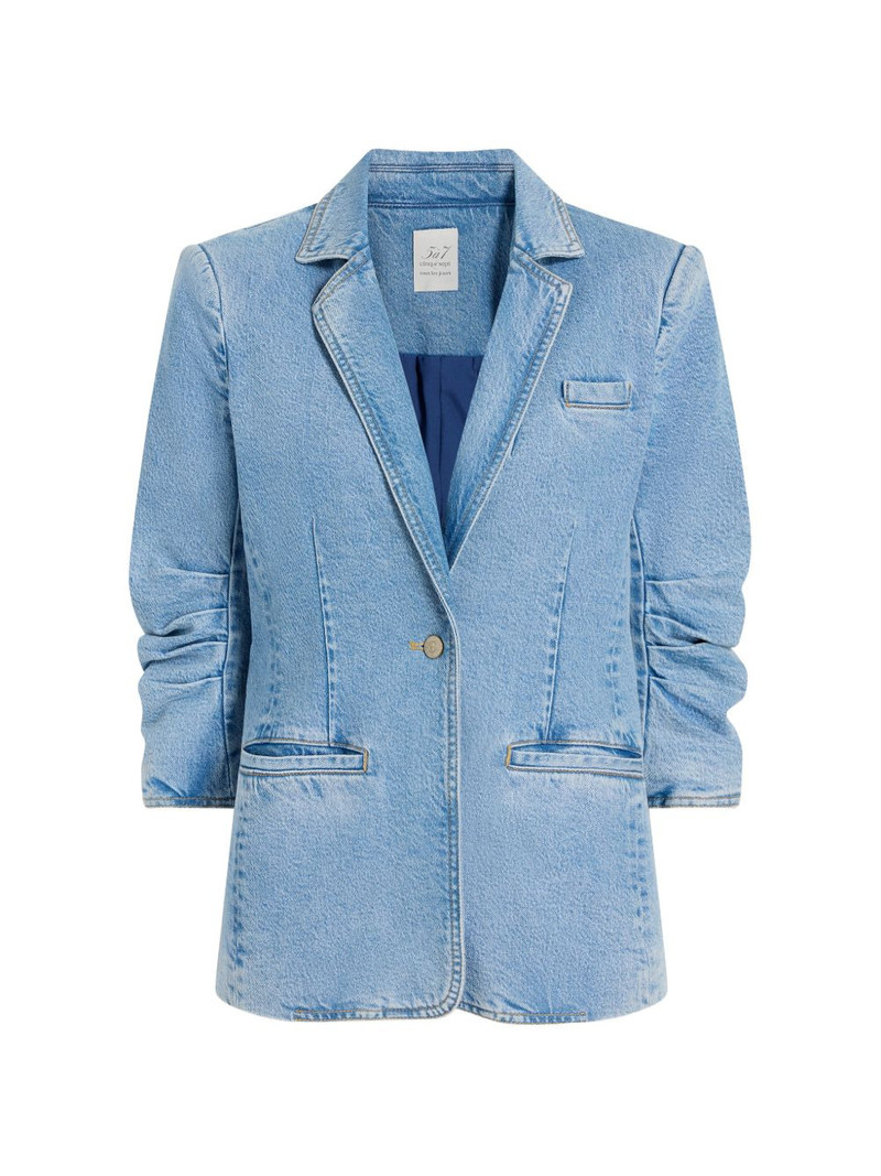 Khloe denim blazer 1