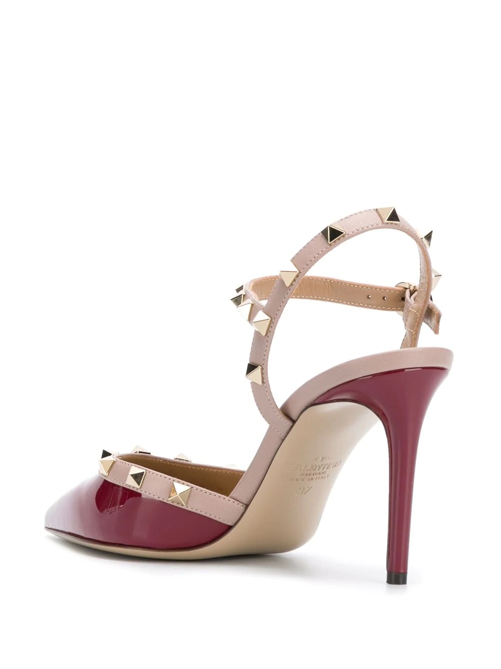 Rockstud point-toe pumps - 3