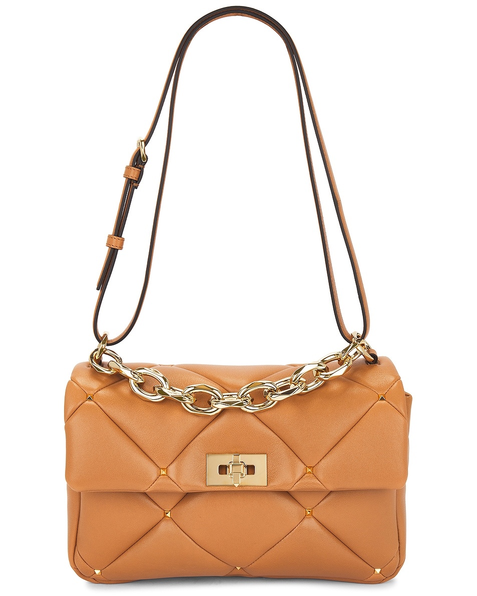 Roman Stud Shoulder Bag - 1