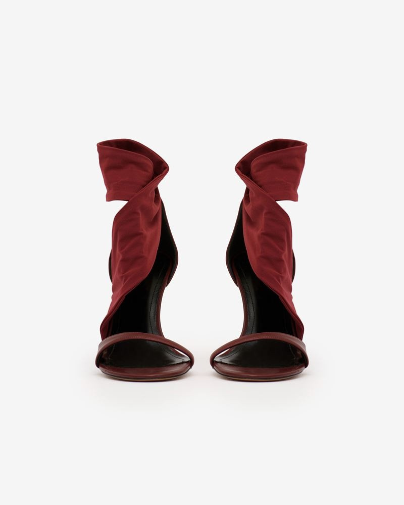 ASKJA CALFSKIN LEATHER SANDALS 5