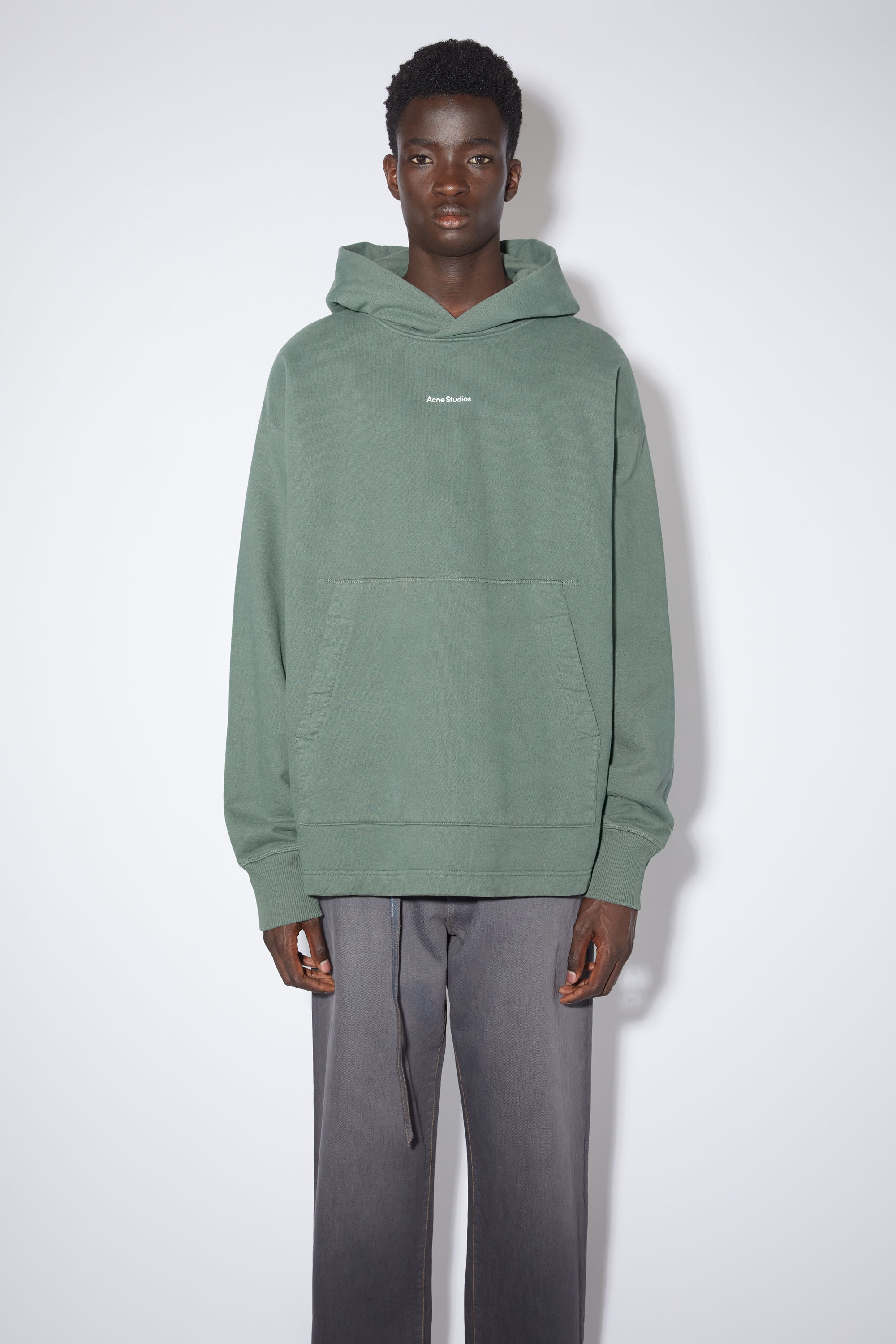 Logo hooded sweatshirt - Cedar green - 2