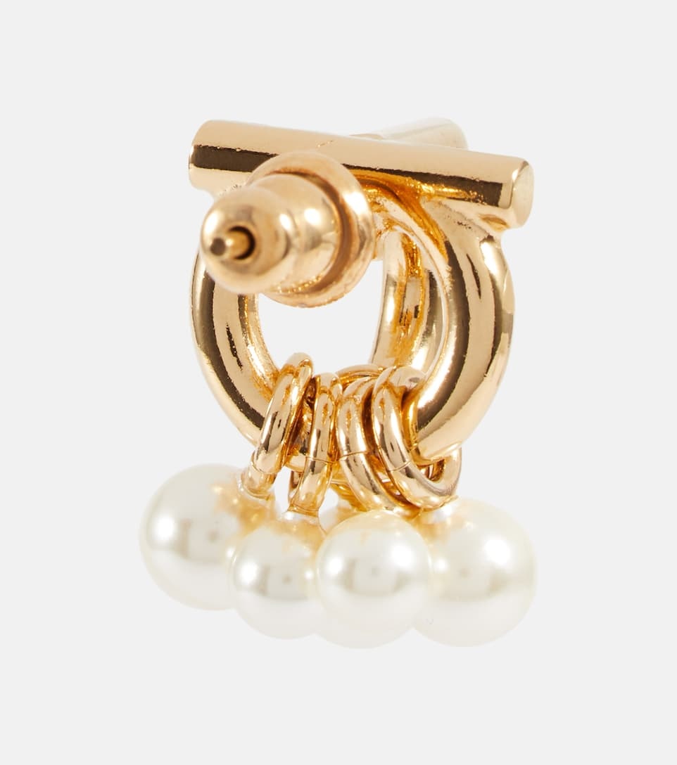 Gancini Dancing Pearl earrings - 5