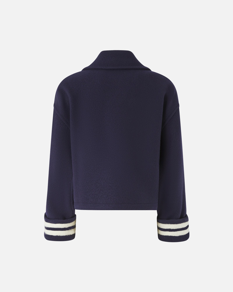 PINKO SHORT CLOTH PEA COAT outlook