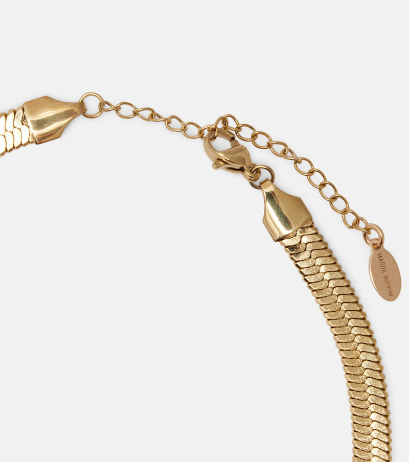MAGDA BUTRYM Gold-plated chain necklace outlook