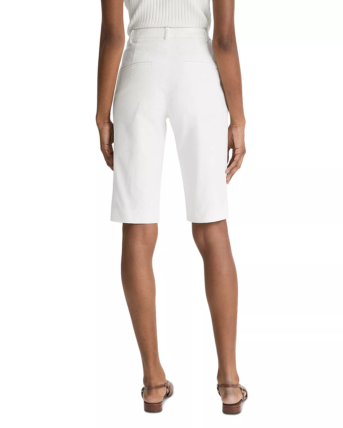 Mid Rise Chino Shorts - 3