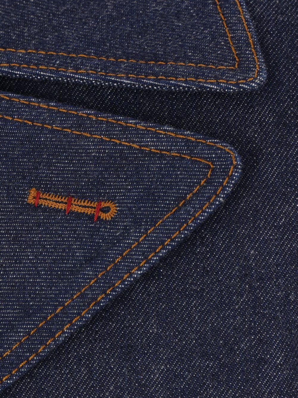 denim blazer - 3