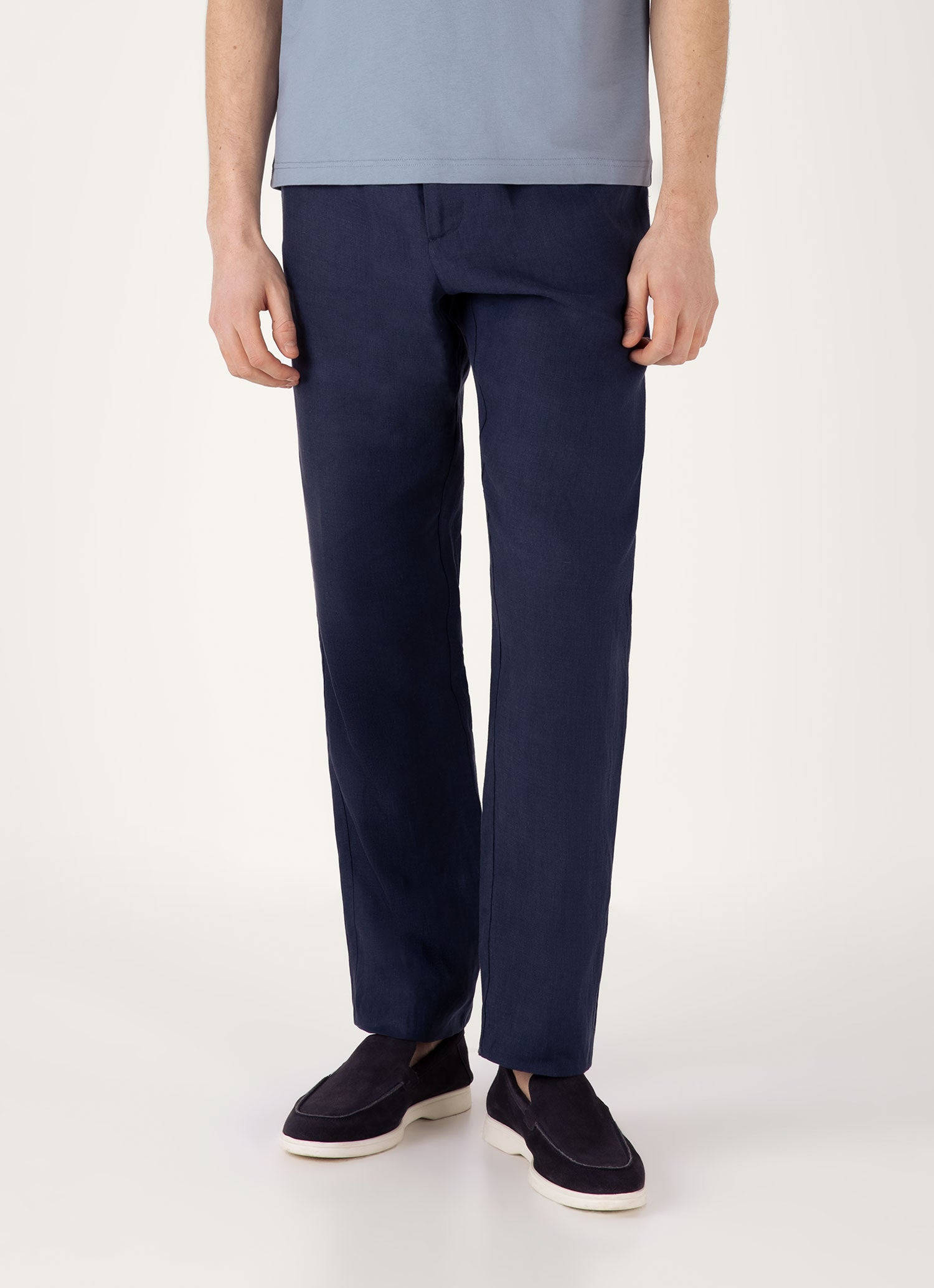 Linen Drawstring Trouser - 2