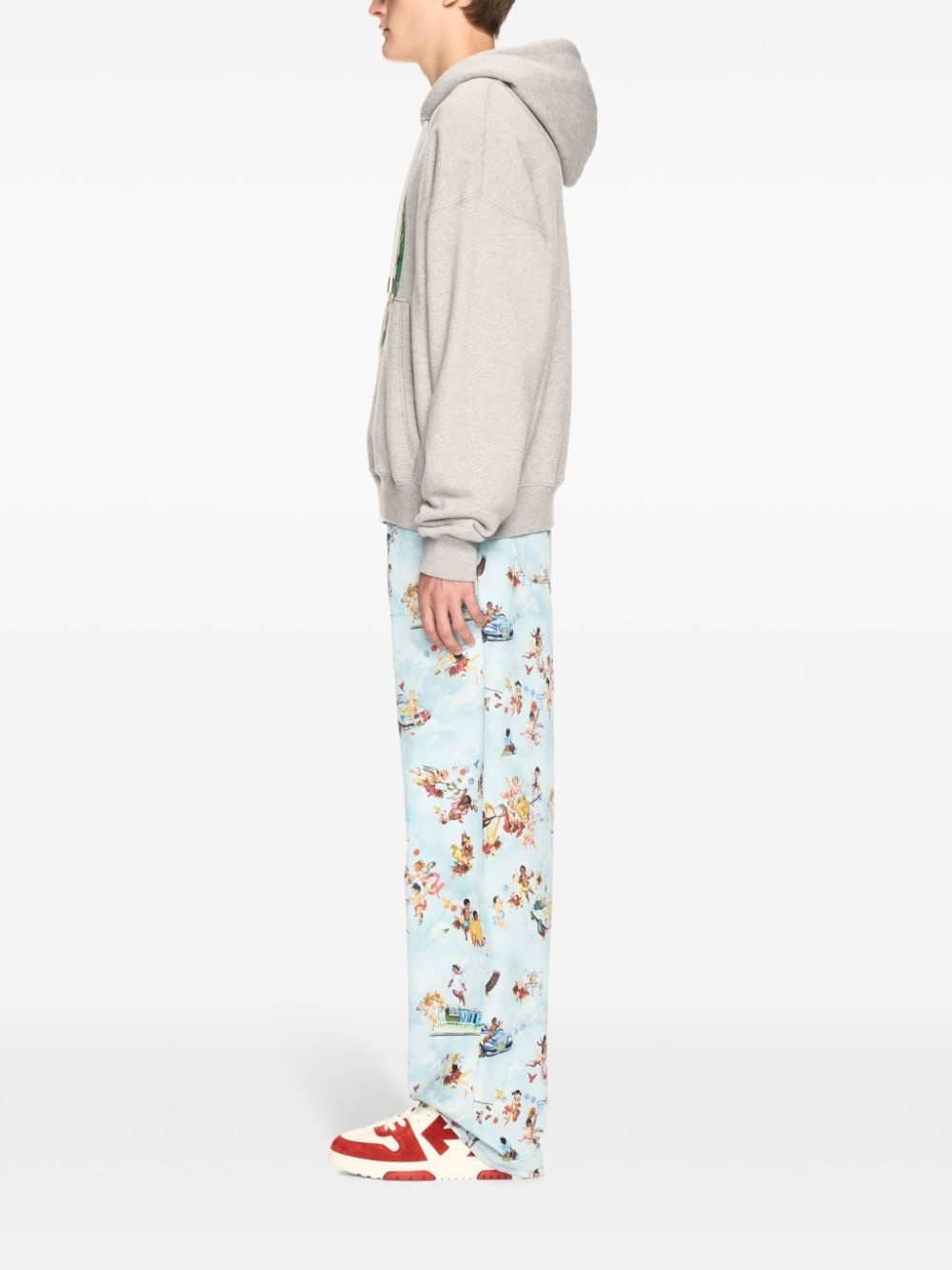 Off-White Fresco-Oval Skate hoodie | farfetch | REVERSIBLE