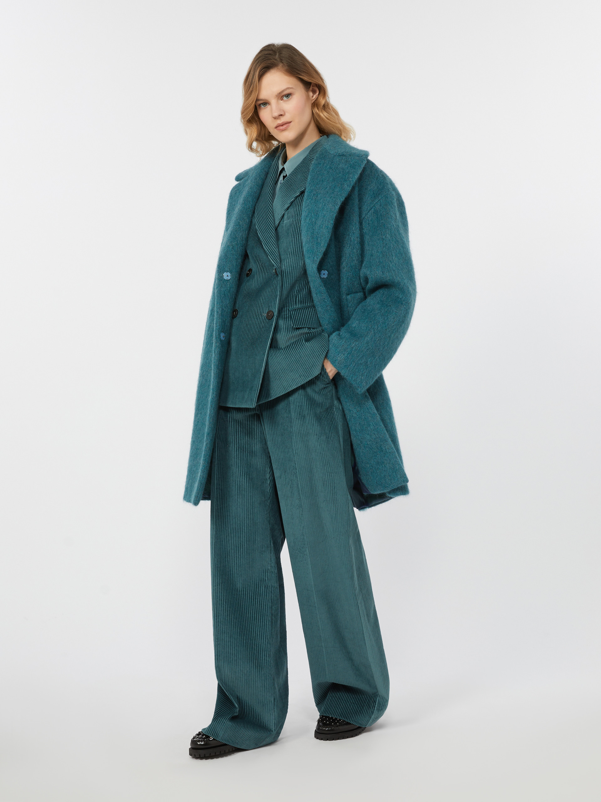 TANIA Wide-leg corduroy trousers - 2