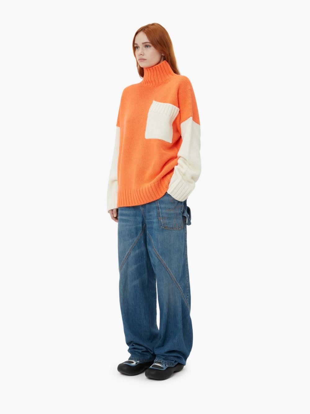PATCH POCKET TURTLENECK JUMPER - 5