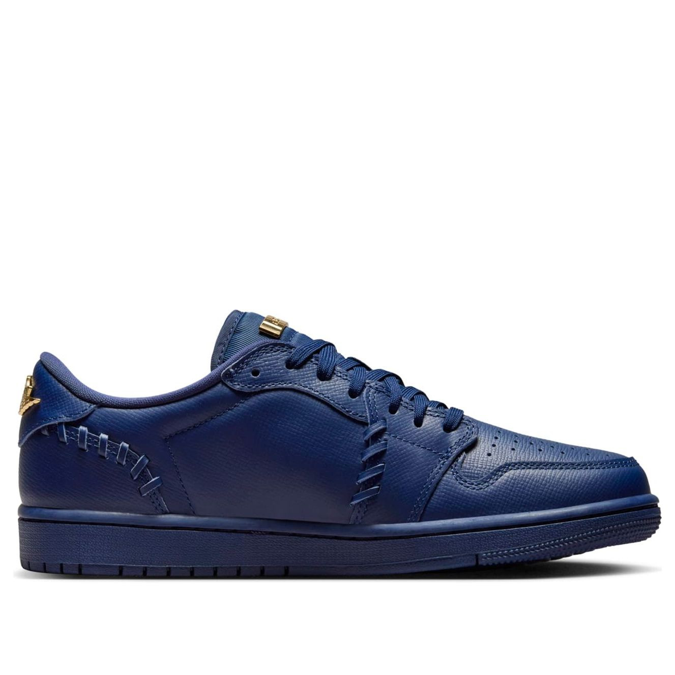 (WMNS) Air Jordan 1 Low 'Method of Make Midnight Navy Metallic Gold' FN5032-400 - 2