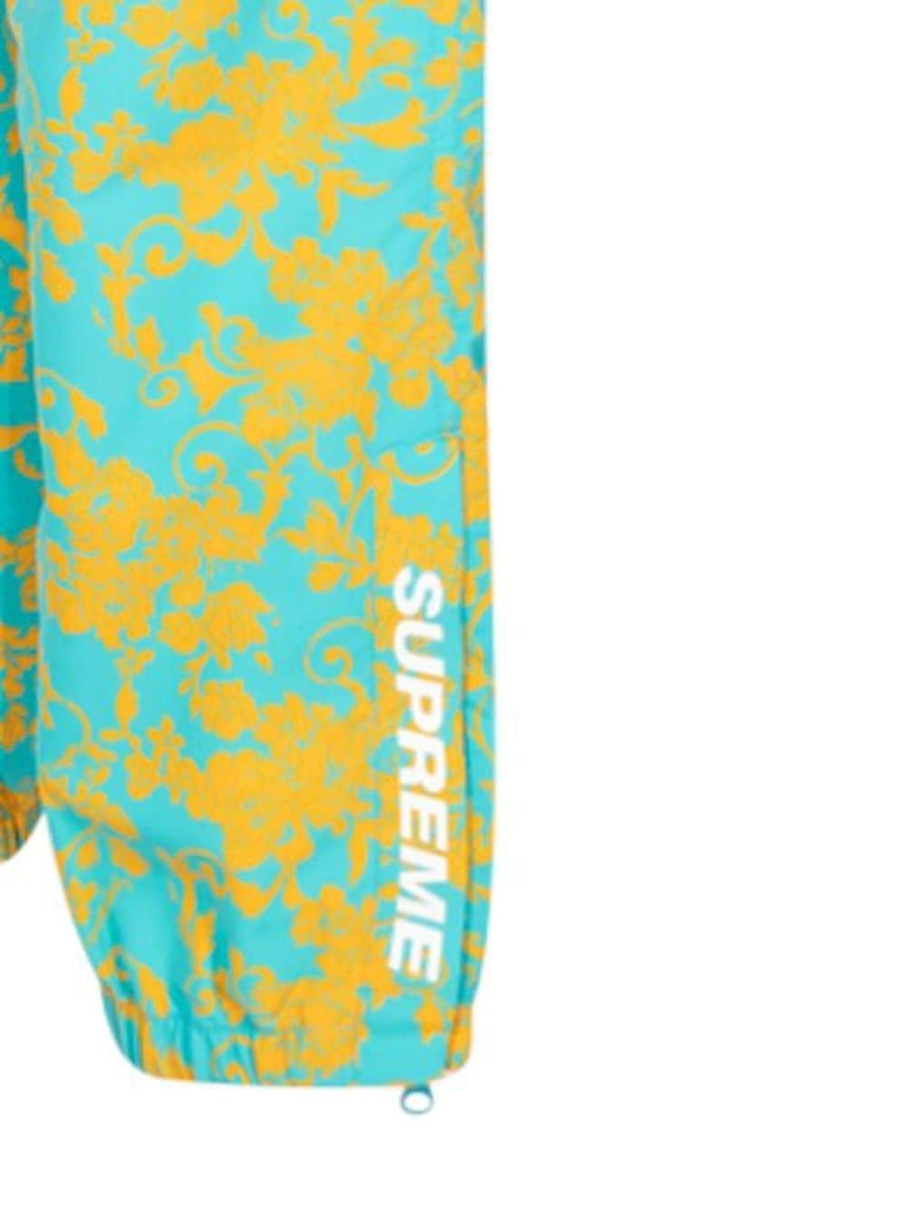 abstract-print Warm-Up trousers - 3