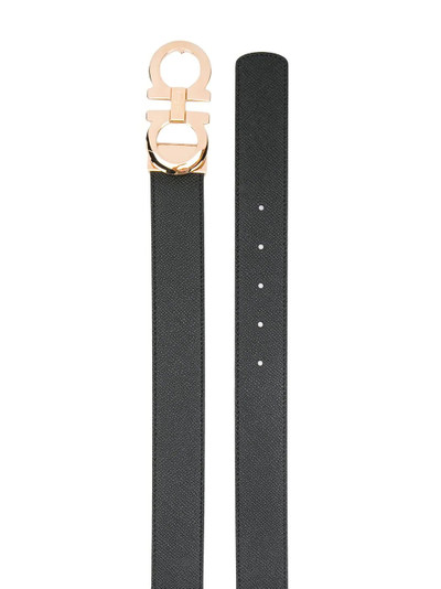 Salvatore Ferragamo logo buckle belt outlook