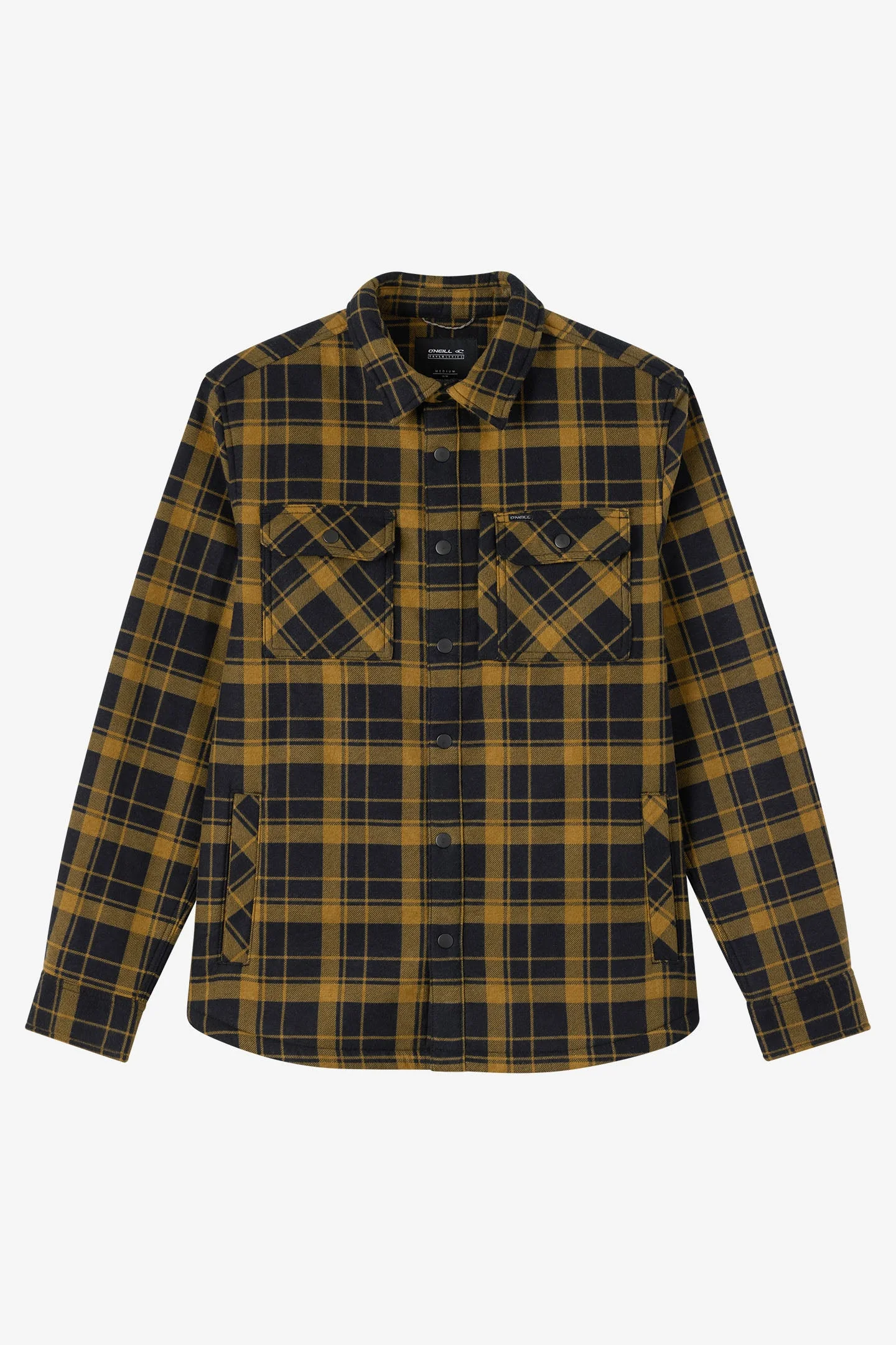 TRVLR Micro High Pile Lined Flannel Long Sleeve Shirt - 1