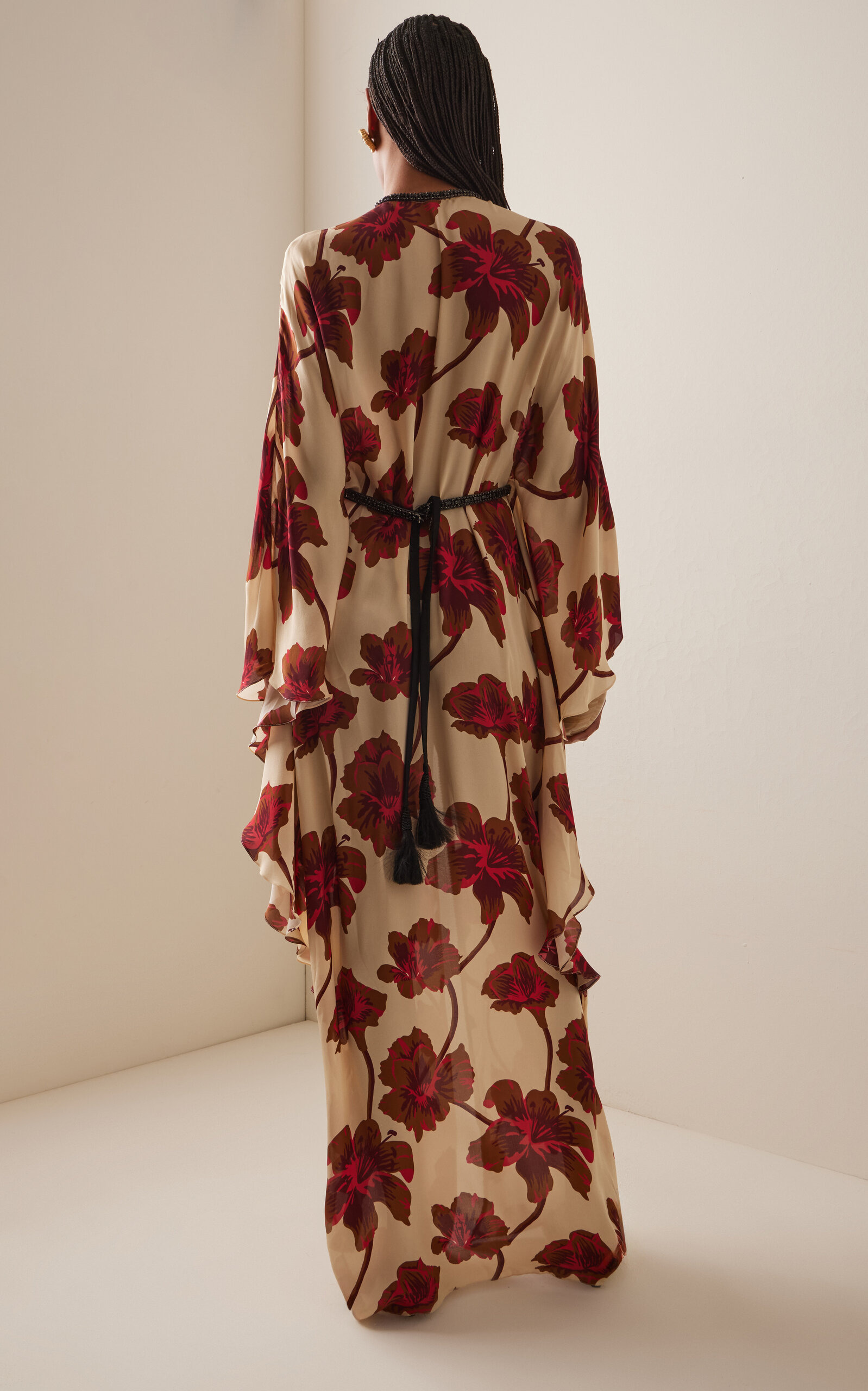 Hear The Wind Sing Tunic Silk Dress multi - 4