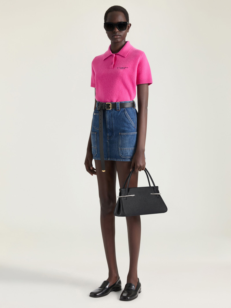 Givenchy MEDIUM PINCH BAG IN GRAINED LEATHER outlook