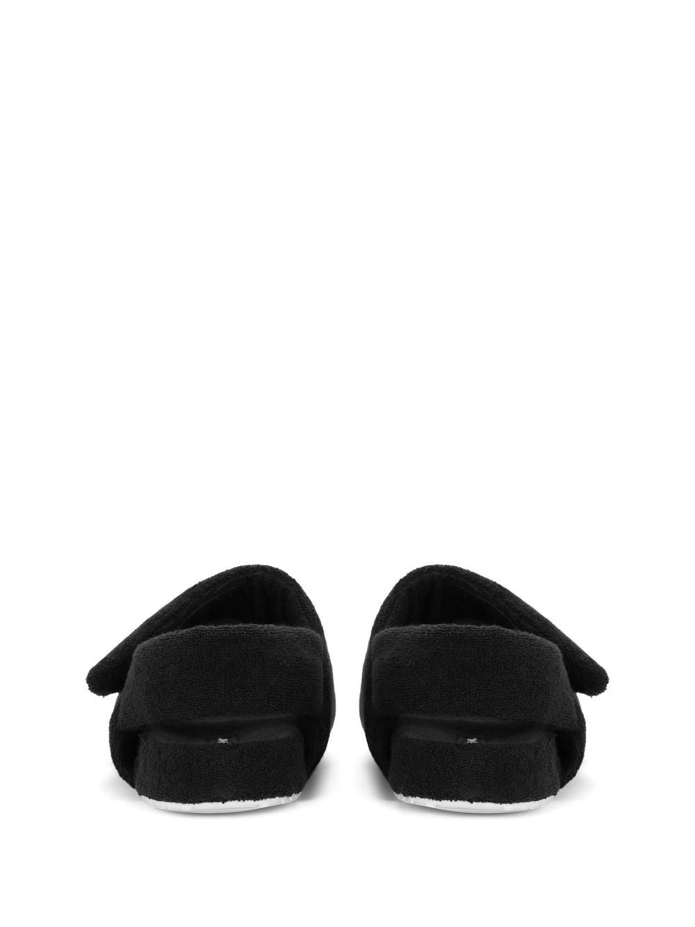 faux-fur sandals - 3