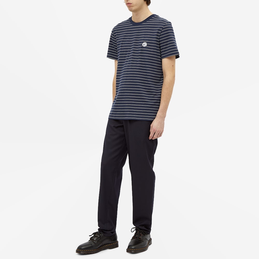 A.P.C. Stevie Patch Logo Stripe Tee - 6