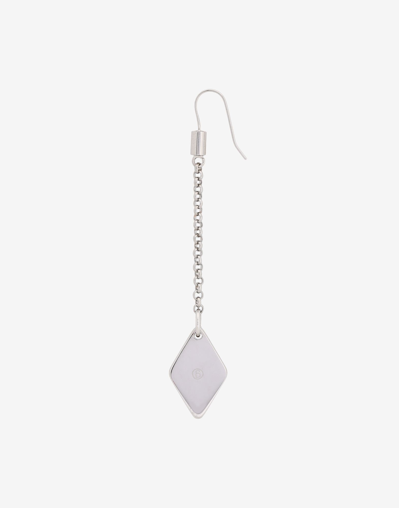 Diamond pendant earring - 2