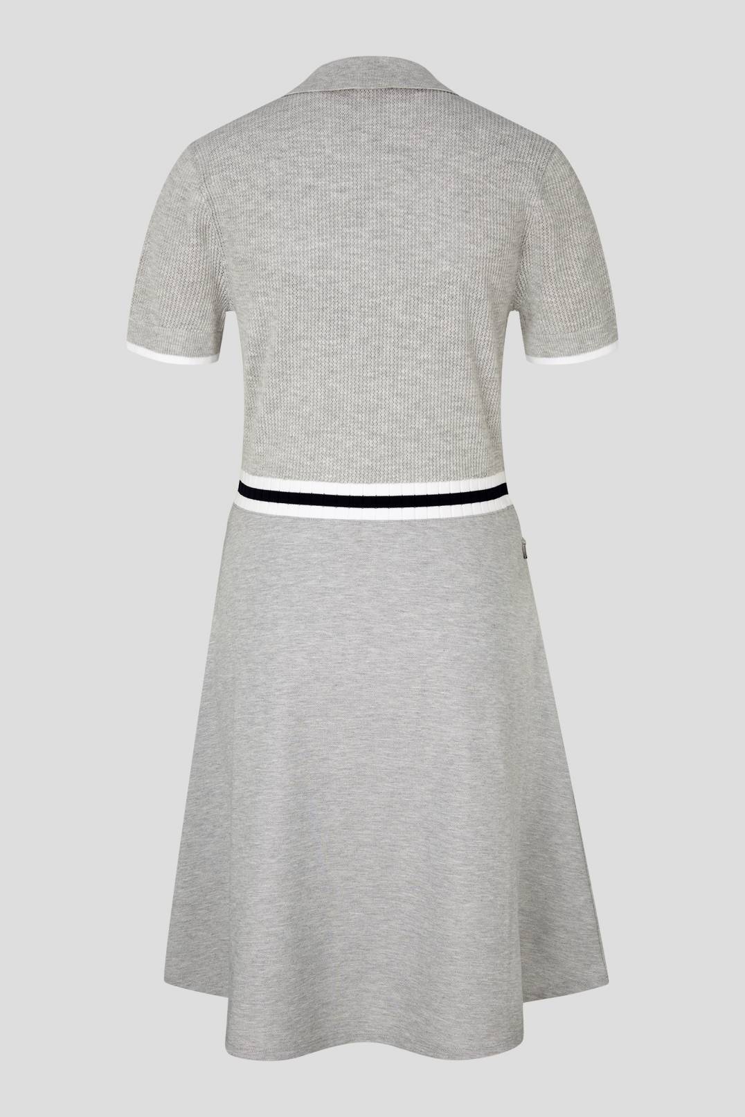 KASJA PERFORMANCE DRESS IN LIGHT GRAY - 5