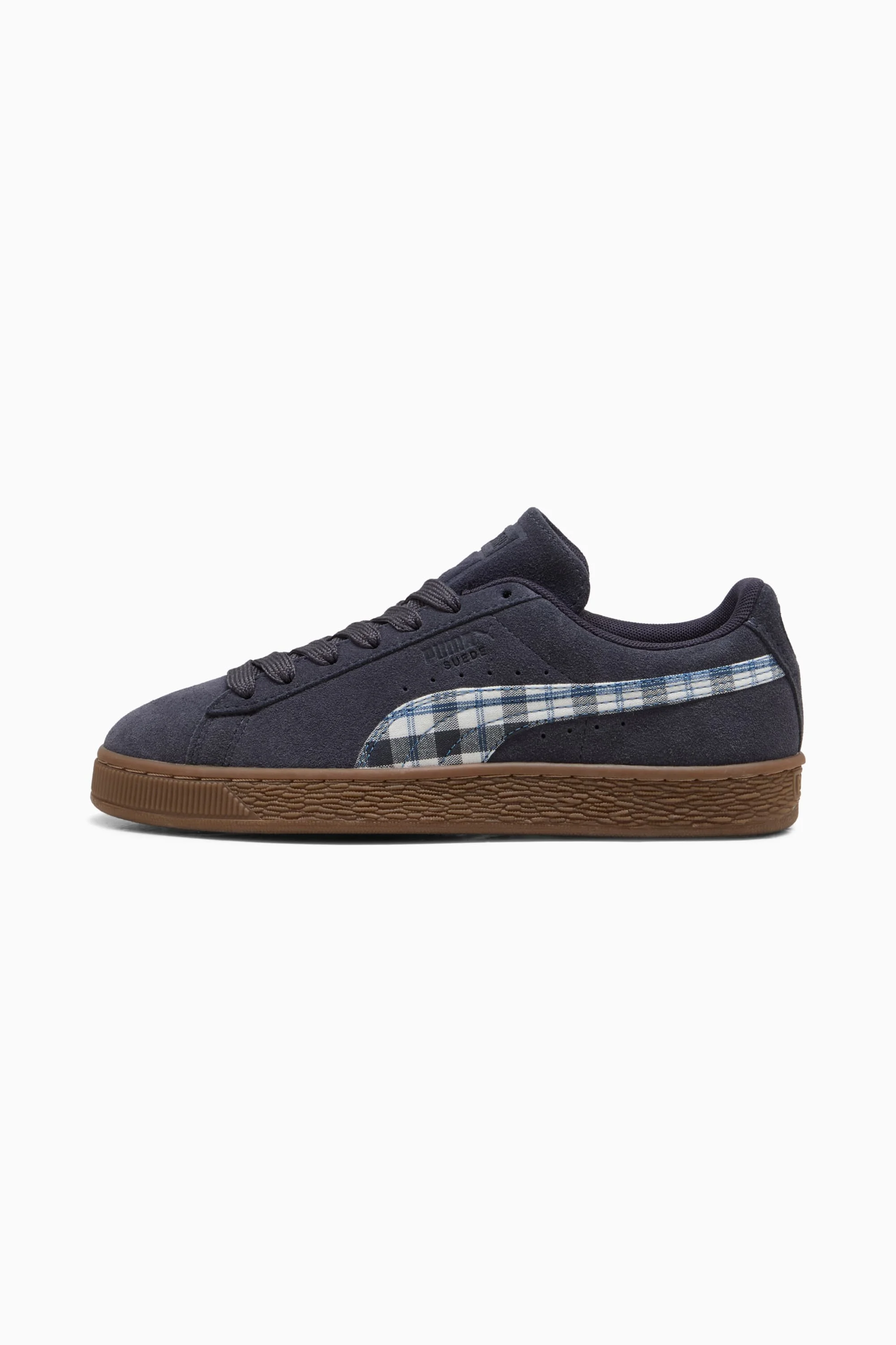 Suede Patch Sneakers - 1