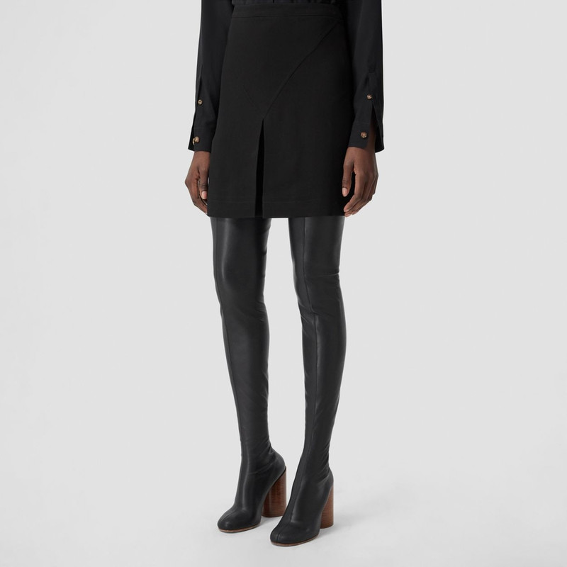 Viscose Cady Mini Skirt 5