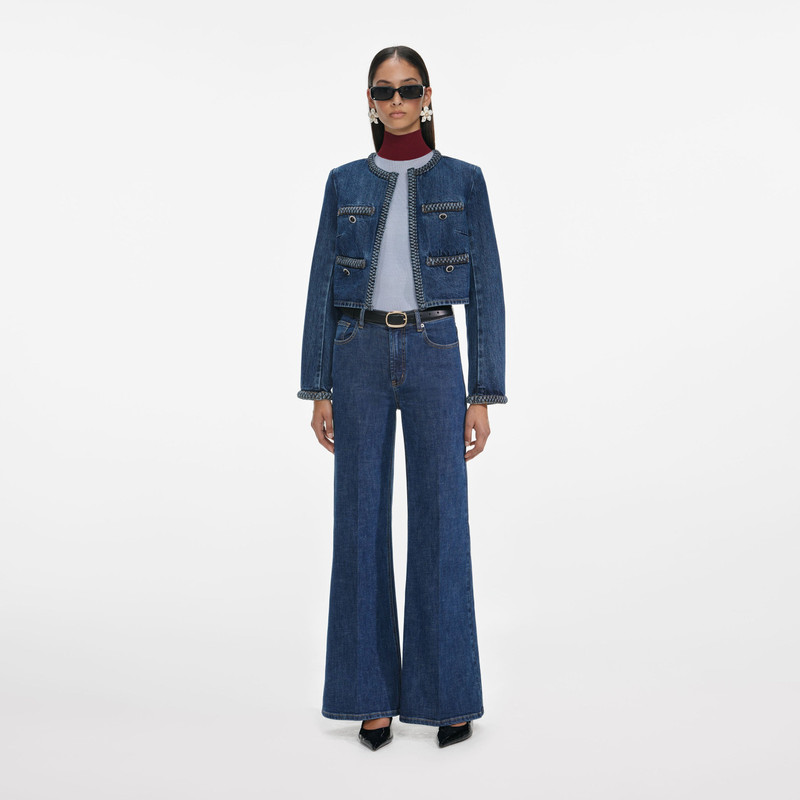 Denim Braided Jacket 1