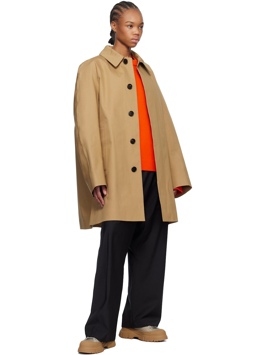 Beige Colombo Coat - 5