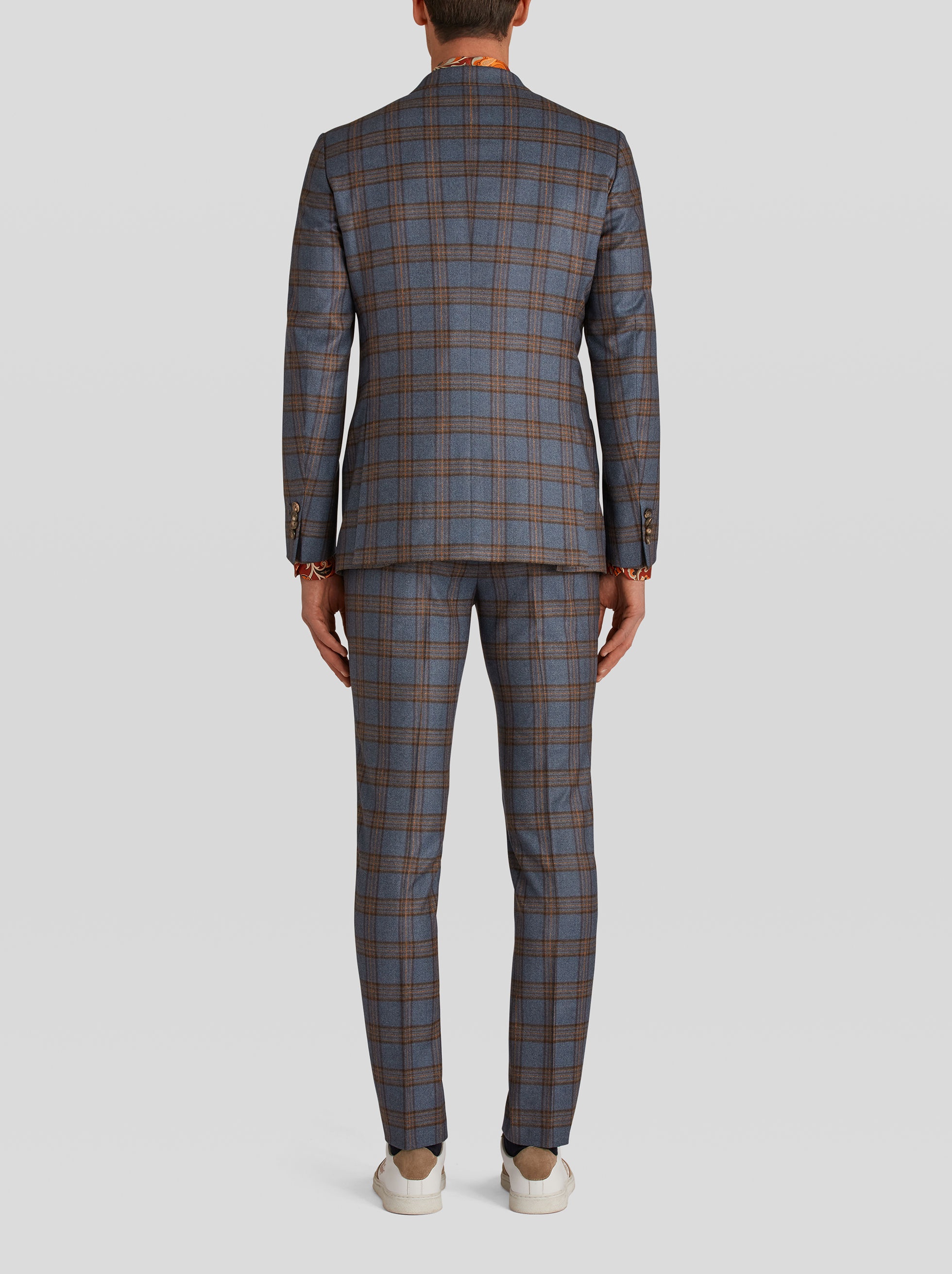 CHECK TAILORED SUIT - 4