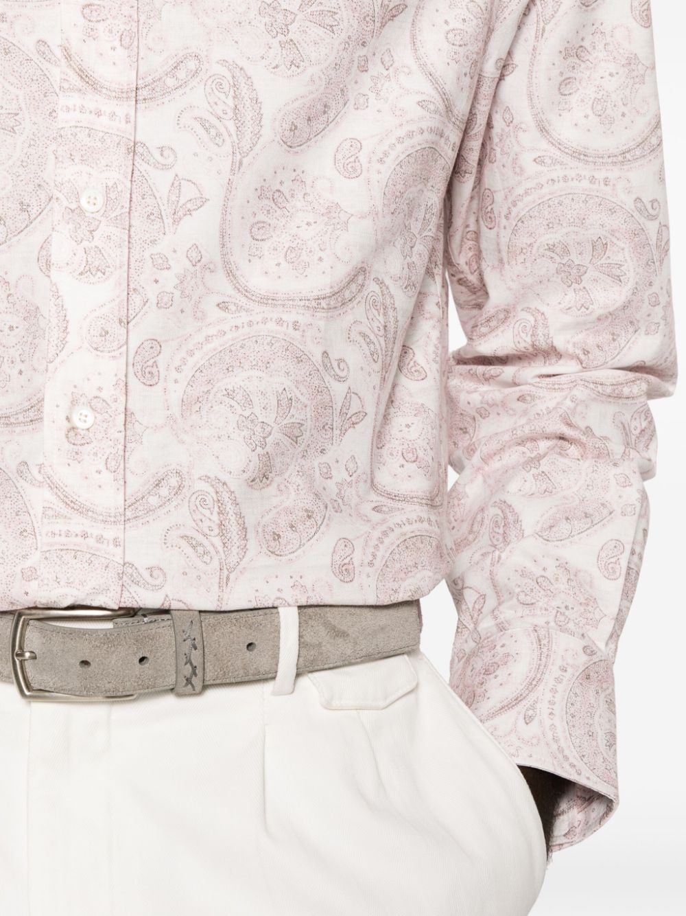 Paisley-print cotton shirt - 5