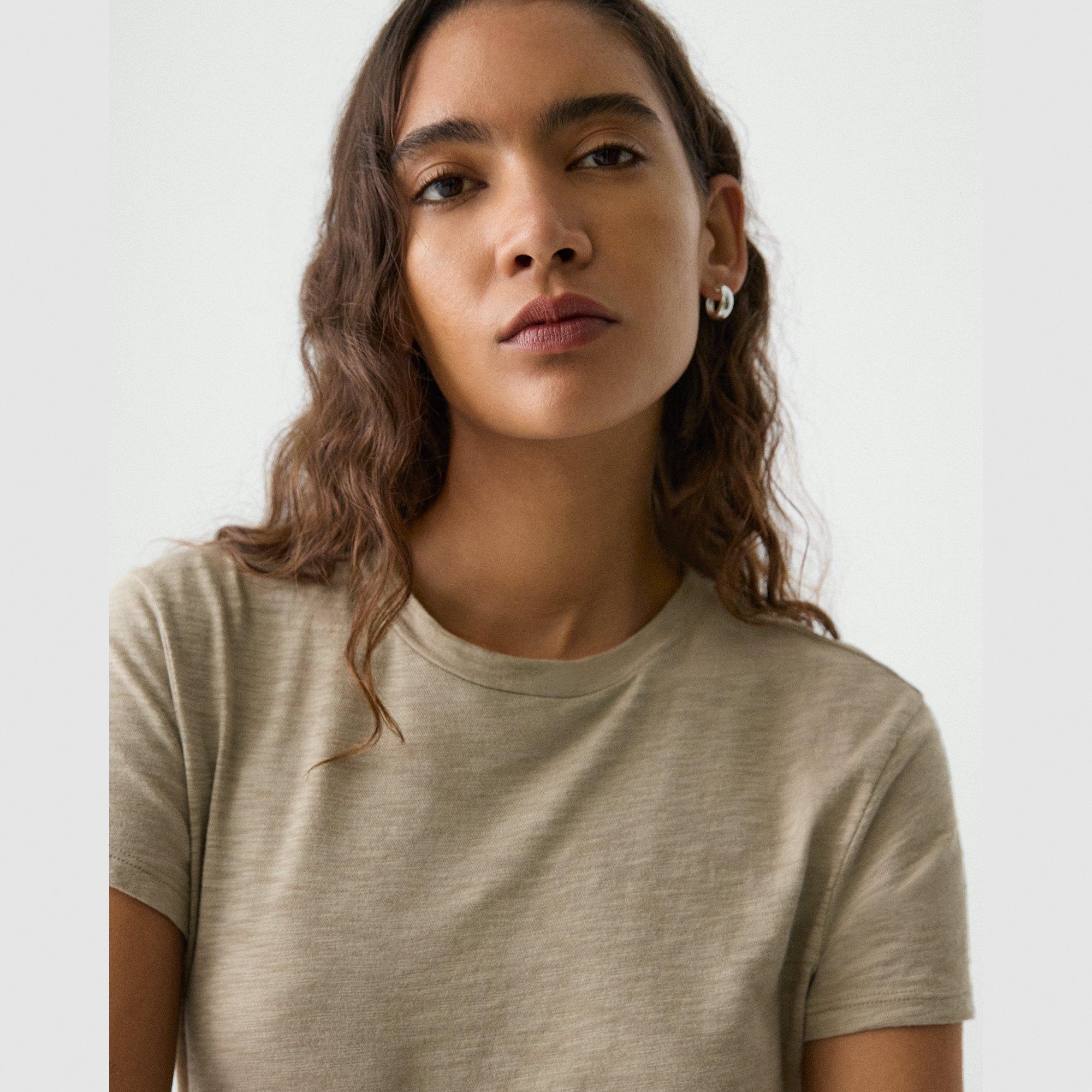Tiny Tee in Organic Slub Cotton - 5