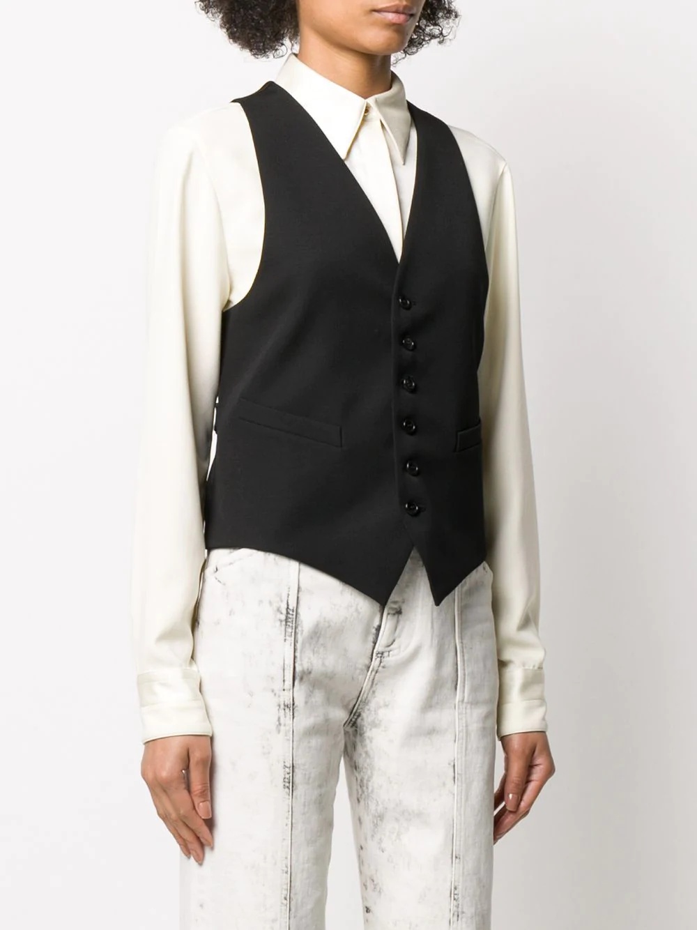 classic button-up waistcoat - 3