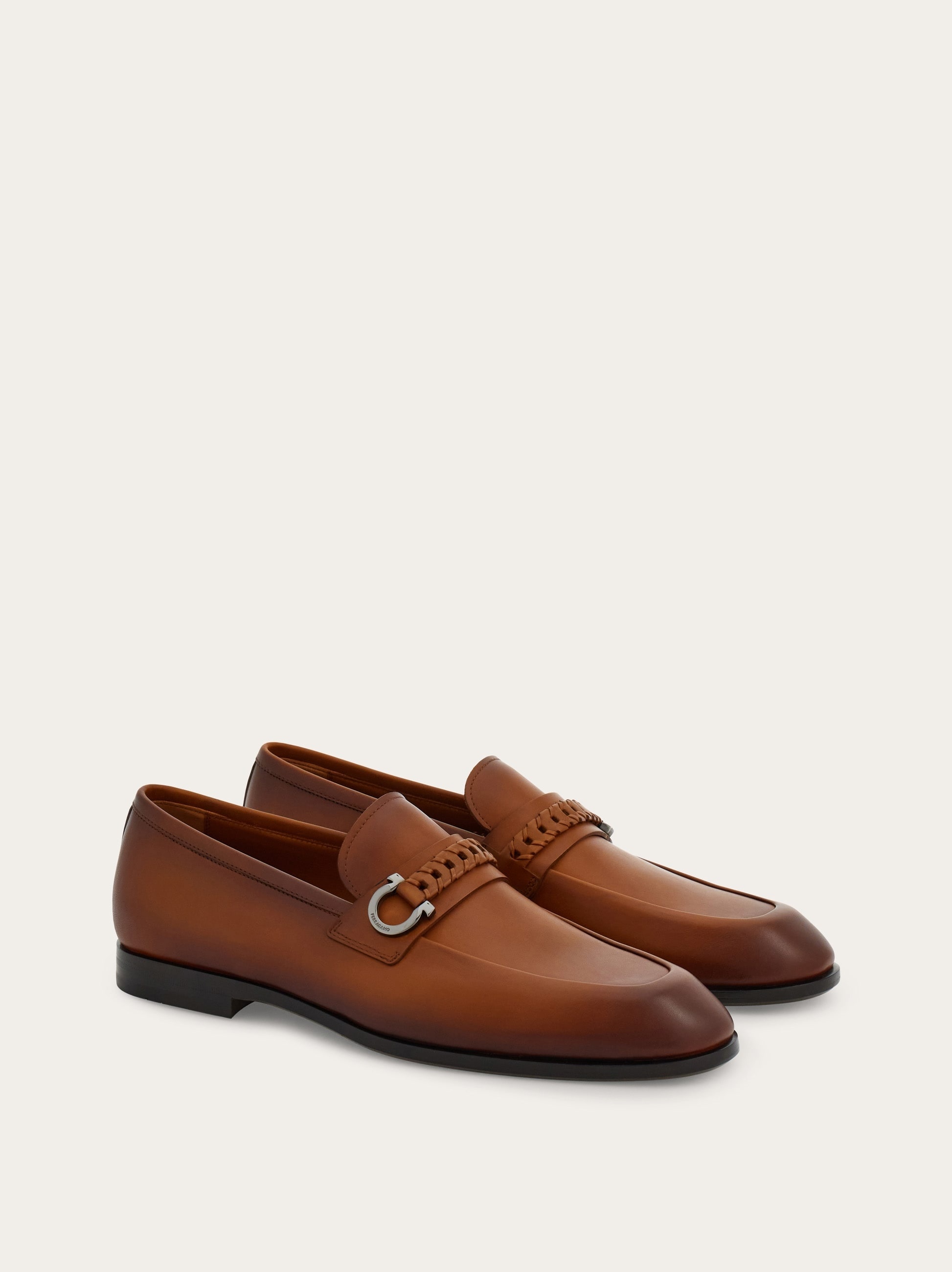 Loafer with Gancini ornament - 5